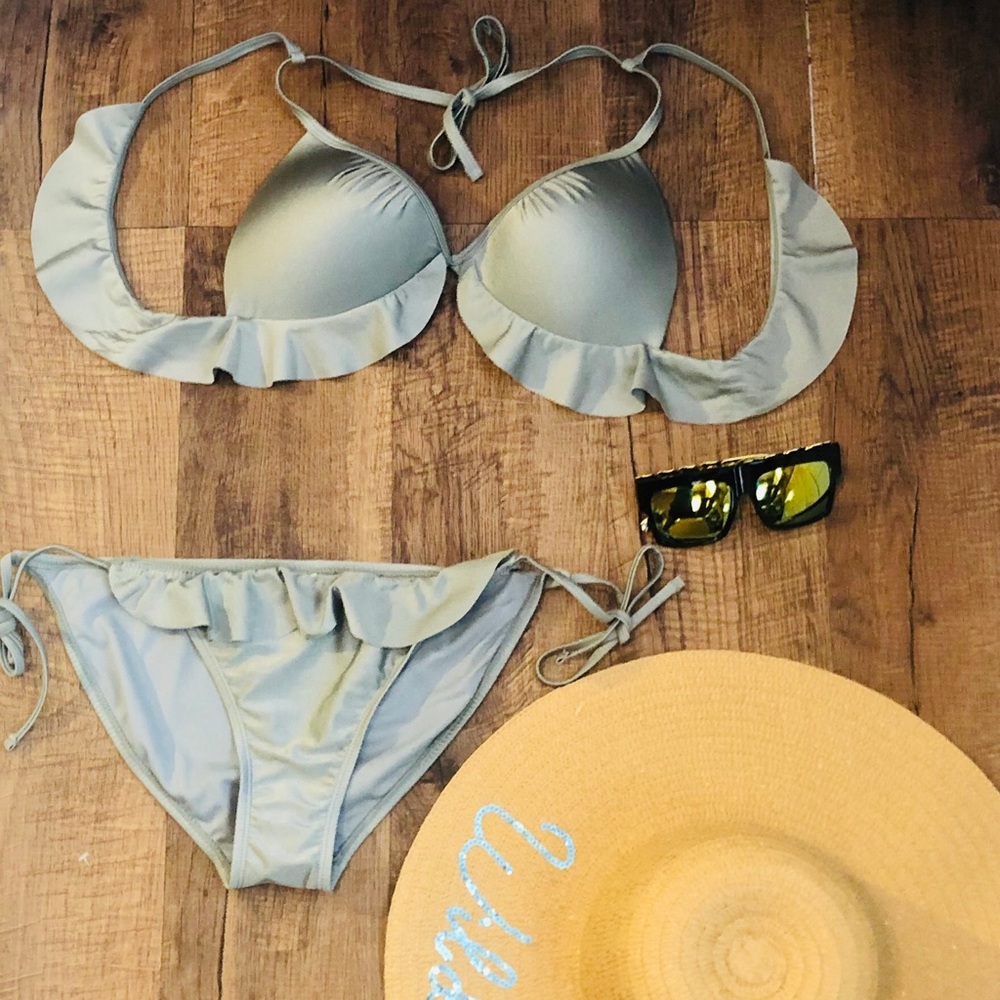 Bella 2 Piece Bikini M Platinum